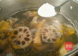 黄豆莲藕鸡汤的做法图解11