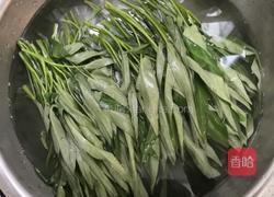 蒜香空菜的做法图解1