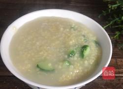 黄瓜鸡肉小米粥（减肥版）的做法图解8