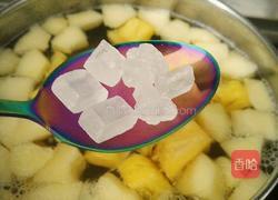 菠萝苹果勿忘我花茶的做法图解6