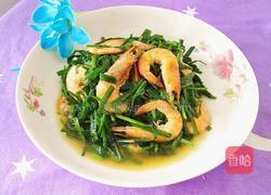 韭菜炒虾的做法图解14