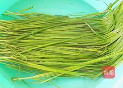 韭菜炒虾的做法图解2