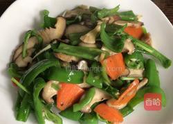 青椒炒香菇的做法图解13