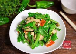 青椒炒香菇的做法图解15