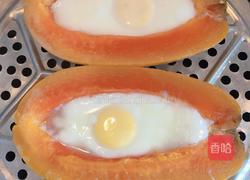 蒸木瓜溏心蛋的做法图解7