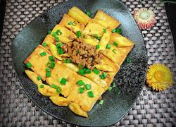 香煎泡嫩笋豆腐