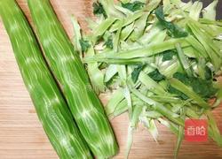 酱青笋丝的做法图解2