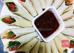 千张菜卷的做法图解23