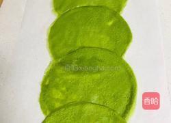 抹茶毛巾卷的做法图解3