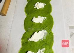 抹茶毛巾卷的做法图解4