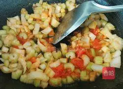 Illustration of how to cook celery with tomatoes 9