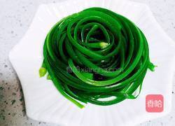 凉拌蒜苔手撕的做法图解5