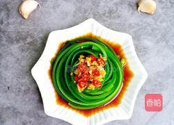 凉拌蒜苔手撕的做法图解9