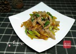 酸菜炒腰花的做法图解23