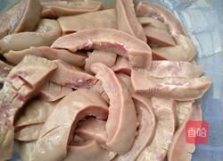 酸菜炒腰花的做法图解5