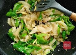 酸菜炒腰花的做法图解19