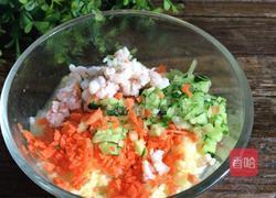 虾仁小米早餐饼的做法图解10