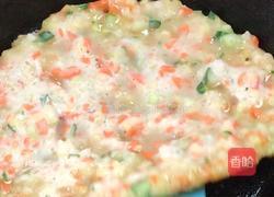 虾仁小米早餐饼的做法图解14