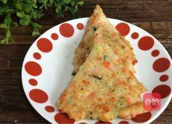 虾仁小米早餐饼的做法图解16