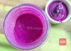 火龙果香蕉思慕雪的做法图解4