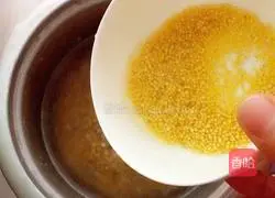 Illustration of how to make candied date and wheat porridge 7