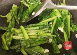 清炒油麦菜的做法图解8