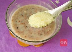 黑米奶香煎饼的做法图解4