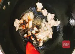 Illustration of how to make fried tofu with onions 4