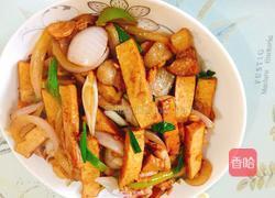 洋葱炒豆干的做法图解12