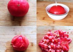 鸡蛋西红柿凉拌面的做法图解2