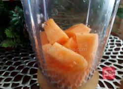 哈密瓜汁的做法图解2