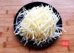 酸辣青椒土豆丝的做法图解5