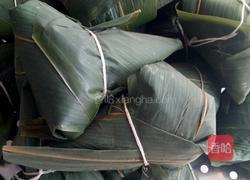 三色糯米猪肉粽的做法图解6