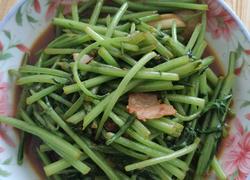 家常酱爆茼蒿