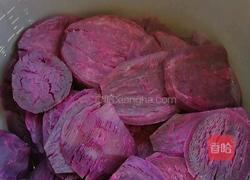 紫薯糯米珍珠丸的做法图解3