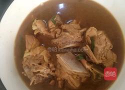 排骨炖豆角焖面的做法图解9