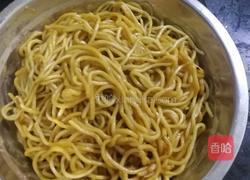 排骨炖豆角焖面的做法图解17