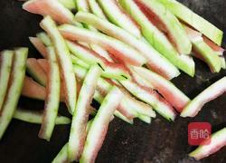 西瓜皮生饮的做法图解3