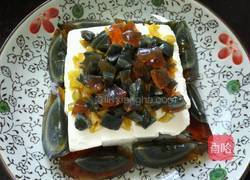 皮蛋拌豆腐的做法图解4