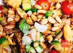 松子仁合桃素炒飯的做法图解6