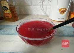 薄荷蜂蜜红李汁的做法图解10