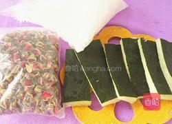 冬瓜皮玫瑰花茶的做法图解1