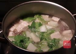 鸭架白菜豆腐汤的做法图解8