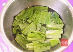 山药炒油麦菜的做法图解2