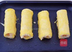 芝士火腿吐司卷的做法图解11