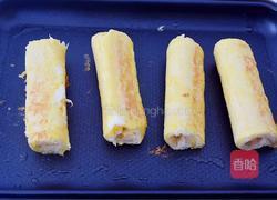 芝士火腿吐司卷的做法图解12