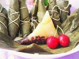 西米红豆三角粽的做法[图]
