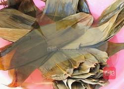 西米红豆三角粽的做法图解3