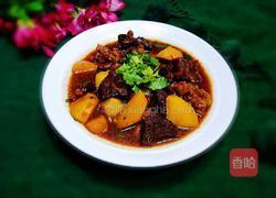 土豆烧牛腩的做法图解31