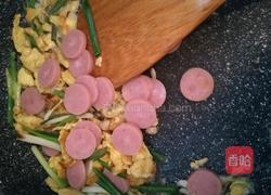 鸡蛋火腿炒饭的做法图解5